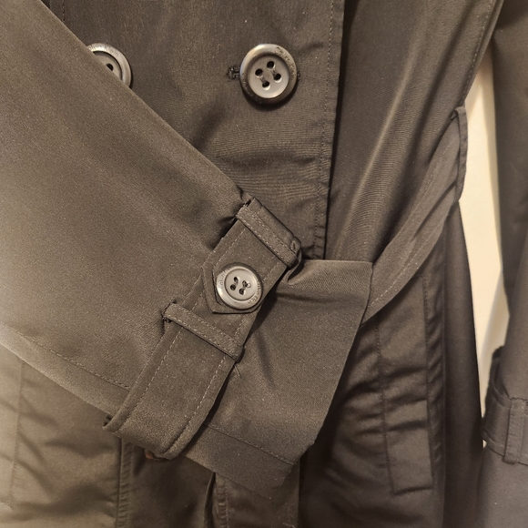Calvin Klein Black Women's Trench Coat - Picture 5 of 5